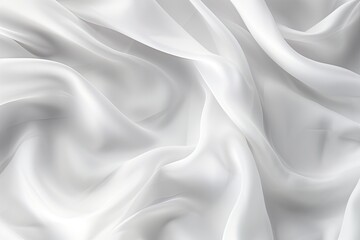 Fototapeta premium Soft Blur Pattern on White and Gray Satin Background