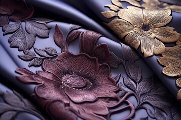 Velvet Vista: Luxurious Silk Texture Wallpaper Design for a Captivating Ambiance