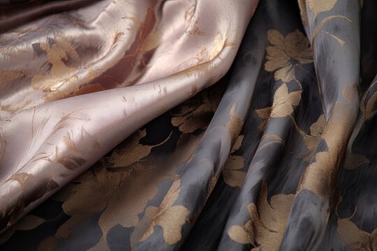 Velvet Vortex: Grunge Silk Texture in Luxurious Wallpaper Design for a Touch of Luxe