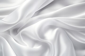 Obraz premium White Gray Satin Texture: Soft Blur Pattern