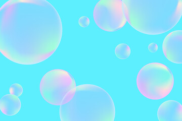 Modern realistic water bubbles, great design for any purposes.