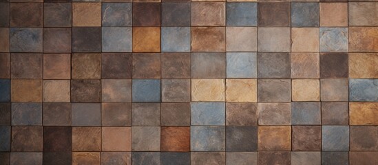 Background of tiles on the floor