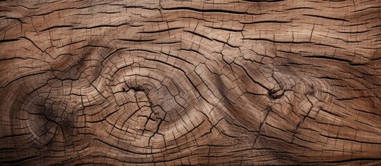 Rough bark of aged tree