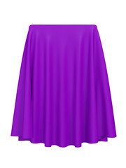 Purple fabric covering a cube or rectangular shape. Can be used as a stand for product display,...