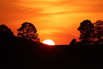 Dawn breaks