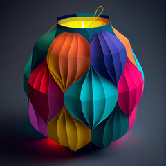 Colorful Paper Lantern