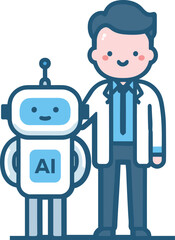 博士とAIロボ