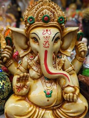 Fototapeta premium hindu god ganesh