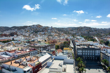Obraz premium Las Palmas city in Gran Canaria, Spain