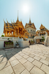 Awesome view of the Grand Palace in Bangkok, Thailand