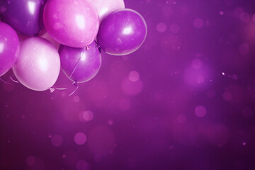 Obraz na płótnie Canvas Majestic purple background, celebration background