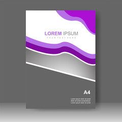 Brochure template layout design. Annual report, Poster, catalog, Corporate business. Simple Flyer promotion. magazine. Vector illustration