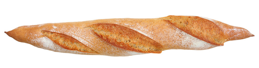 Baguette de pain / fond transparent