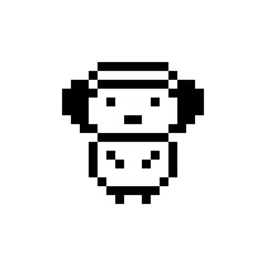 ドット絵のキャラ(ヘッドフォン)