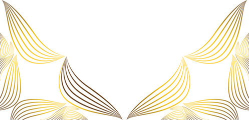golden floral decoration