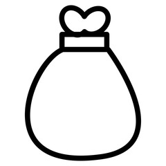 bag line icon