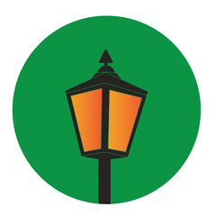 Garden lamp logo