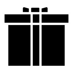 giftf box glyph icon