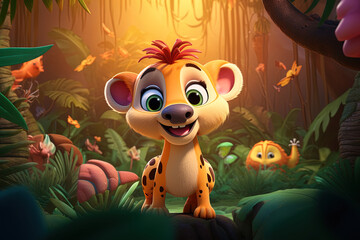 Lively, charming and captivating animal characters, cutting edge of creative trends