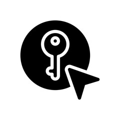 key glyph icon