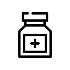 medicine line icon