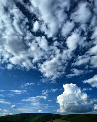Obraz premium field and sky
