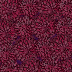 Dahlias surface pattern, floral pattern, beautiful background