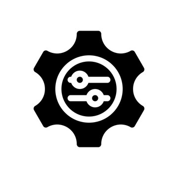 settings glyph icon