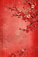 Naklejka na ściany i meble Valentines card romantic design background template