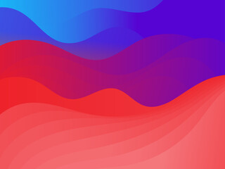 Colorful Abstract Gradiends fluid wave Backgrounds with red, green, blue, yellow vibrant colors