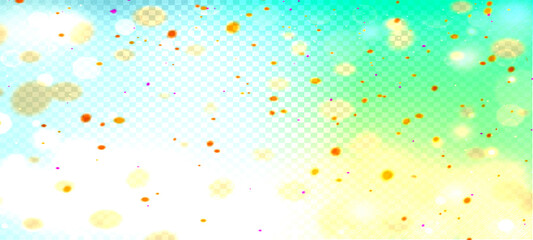 Green bokeh widescreen background for seasonal and holidays event with copy space, Best suitable for online Ads, poster, banner, sale, celebrations and various design works