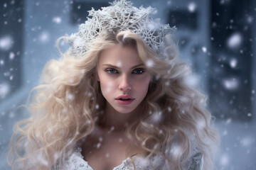 Beauty Winter Woman