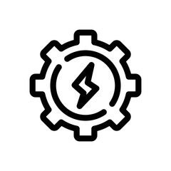 energy line icon