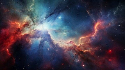 Fototapeta premium Vibrant Stellar Nursery