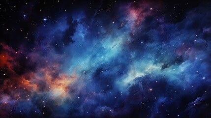 Fototapeta premium Luminosity Vibrant Galactic Center