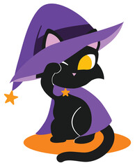 Cat cosplay in Halloween Day