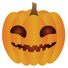 Halloween pumpkin clear background