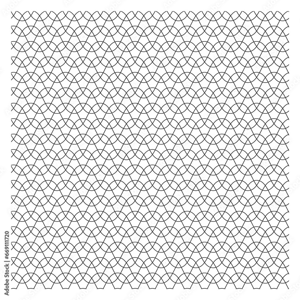 Poster geometric pattern. abstract smooth curve line grid