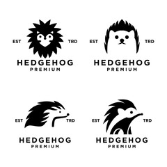 Hedgehog Logo icon design illustration