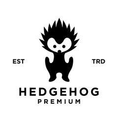 Hedgehog Logo icon design illustration