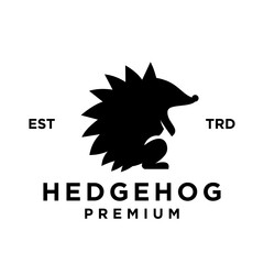 Hedgehog Logo icon design illustration