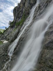 Obraz premium Arkhyz. Hike to the Sofia waterfalls. 