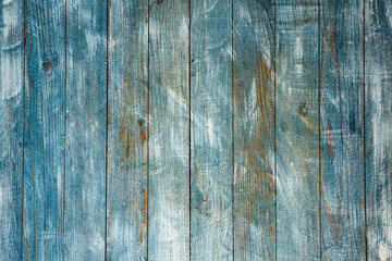 Fototapeta na wymiar Old wood texture background, surface with old natural colored wood, top view. Grain table surface.