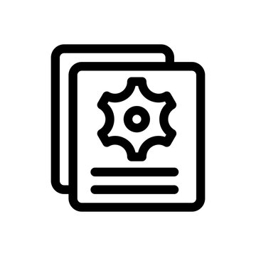batch processing line icon