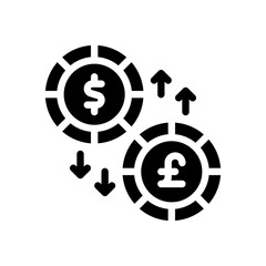 exchange glyph icon