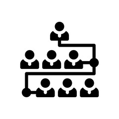 hierarchy glyph icon