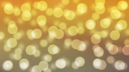 abstract background golden bokeh circles