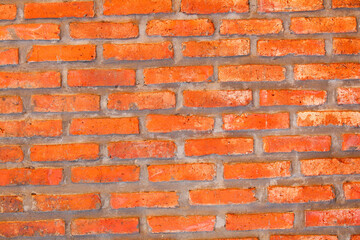 Background old vintage brick wall.