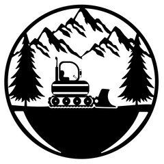Tractor Silhouette Svg