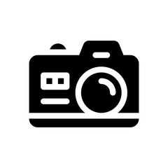 camera glyph icon